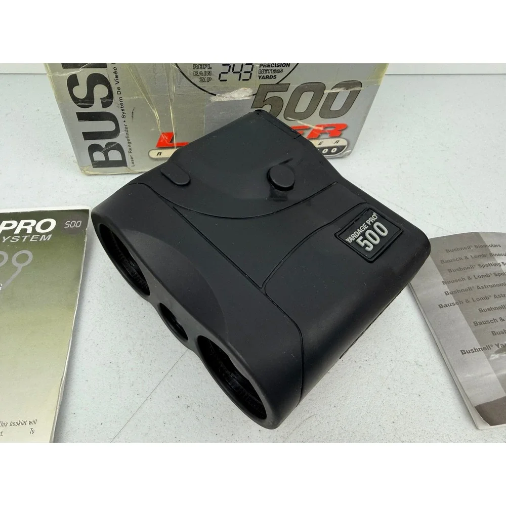 BUSHNELL Yardage PRO 500 Rangefinder USA With Bag Tested Works Great BX